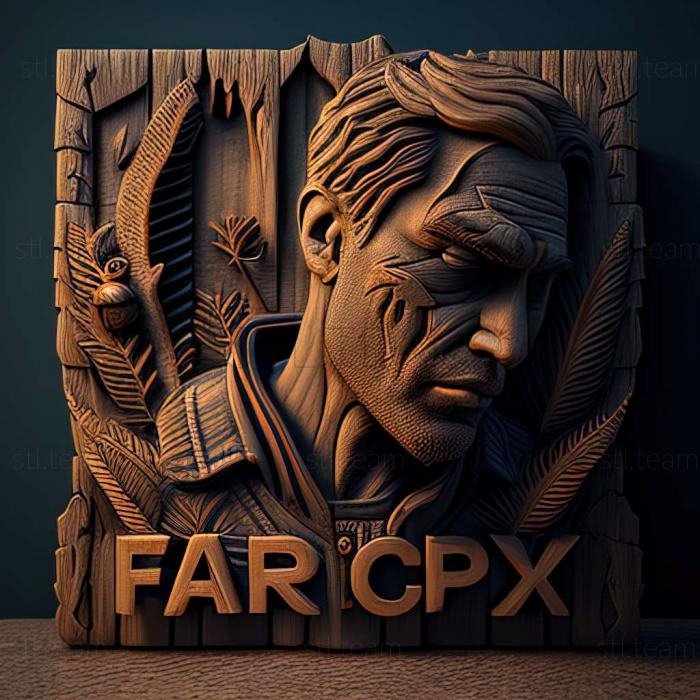 3D model Far Cry 6 game (STL)